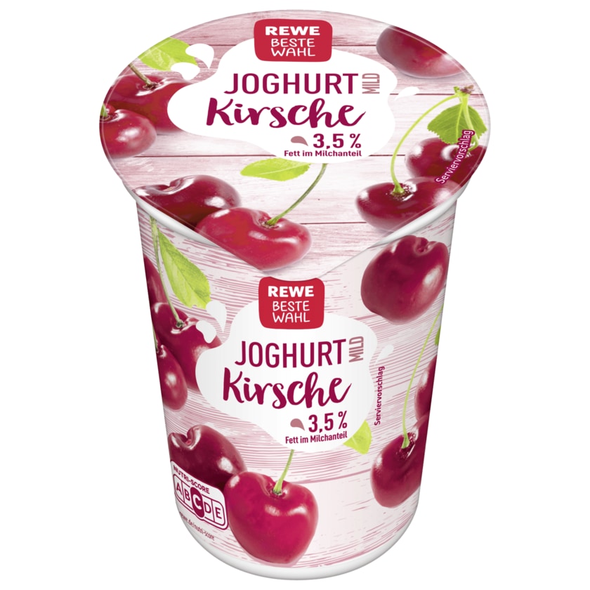 REWE Beste Wahl Fruchtjoghurt mild Kirsche 250g